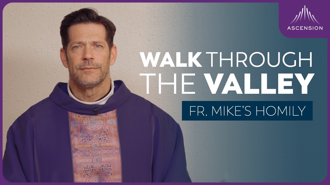"The Place of the Way: The Valley" | 3rd Sunday of Lent (Fr. Mike's Homily) #sundayhomily
