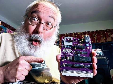 SAM Coupe Quazar Trinity Expansion - Unboxing - Ethernet Network - SD Card - Updated ROM 8 bit Retro