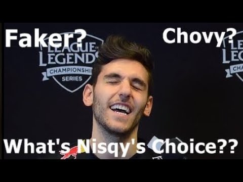 LCS Interview Faker? Chovy?  "This or That" video interview with Cloud9 Nisqy