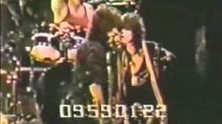 Aerosmith Three Mile Smile Oakland CA 8-31-1984