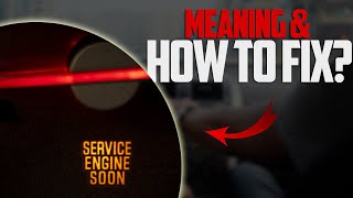 Service Engine Soon Light - Meaning, Causes & What to do