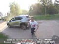 Пьяный водитель напал на мотоциклиста Пьяный водитель напал на мотоциклиста