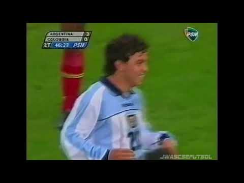 ARGENTINA VS COLOMBIA - TREMENDA SANDUNGA DEL EQUIPO DE BIELSA 2001