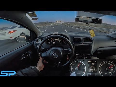 2011 VOLKSWAGEN POLO 1.6 TDI STUFE 2 +200 PS – AUTOBAHN POV Probefahrt I 4K