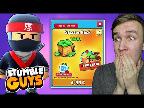 Ostin 5€ TARJOUKSEN ja sain NÄMÄ! (Stumble Guys)