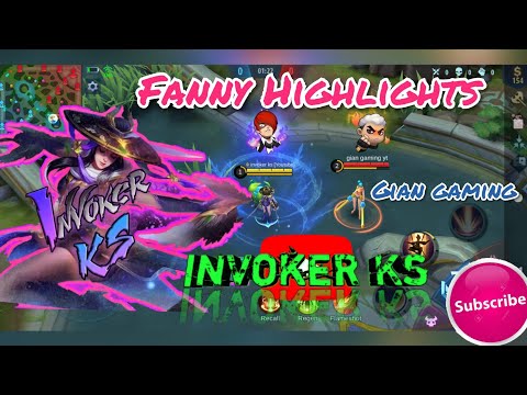 Lack of experience Fanny game play!!!|Highlights#5 by invoker ks [YouTube] |MLBB