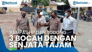 Rampas HP dan Todong 3 Bocah Pakai Sajam, Jambret di Sumbawa Menyerahkan Diri ke Kantor Polisi