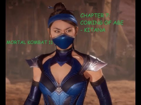 MORTAL KOMBAT 11 STORY MODE WALKTHROUGH GAMEPLAY CHAPTER 7: COMING OF AGE - KITANA | 1080p HD ✔