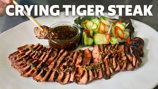 Crying Tiger Steak | Spicy Thai Grilled Steak | Food Wishes thumbnail