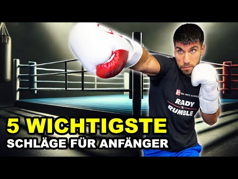 Boxen für Anfänger: Die 5 WICHTIGSTEN Schläge, die Du kennen musst!