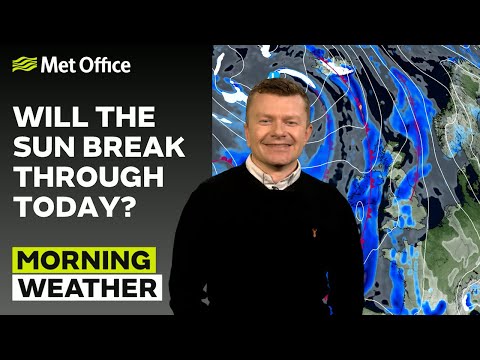19/01/2026 - Drizzly start - Morning Weather Forecast UK – Met Office Weather