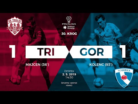 30.krog: Triglav - Gorica 1:1 ; Prva liga Telekom Slovenije 2018/2019