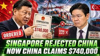 After Rejecting Chinese Goods, China Will Claim $740,000 in Compensation From Singapore!