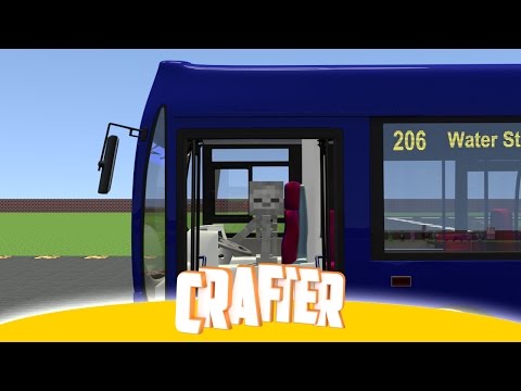 Monster School: Bus Parking - Minecraft Animation