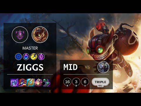 Ziggs Mid vs Diana - EUW Master Patch 11.15