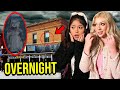 24 Hours OVERNIGHT AT MOST HAUNTED HOTEL IN TEXAS Terrifying