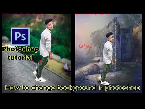 how to change background in photoshop cs6