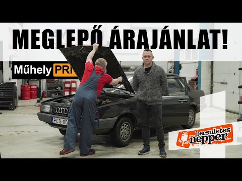 Túl feltűnő, ezért adnám el – Audi 80 B2 1,5D – 1984 – MűhelyPRN 338.