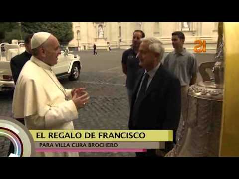 Regalo del Papa Francisco a Villa Cura Brochero