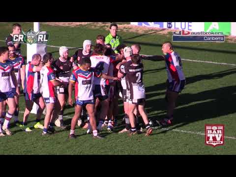 2017 Canberra RL 1st Grade Semi Finals Highlights - Tuggeranong Bushrangers v Yass Magpies