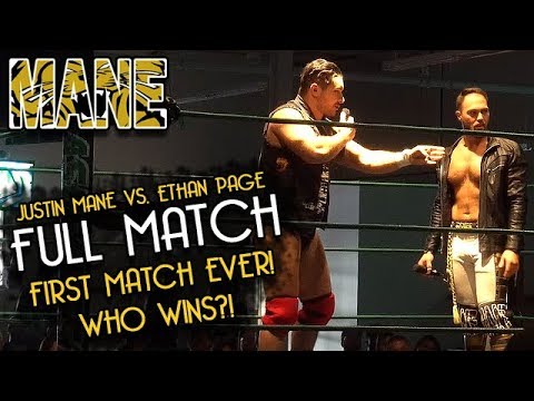 FIRST ENCOUNTER! | Justin Mane vs. "All Ego" Ethan Page (08.11.2018) // CLASH Wrestling