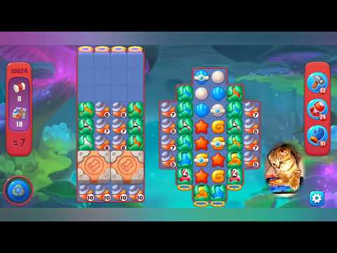 Fishdom 2022, no Boosters,  10024  level  -  прохождение без бустеров,  10024  уровень.