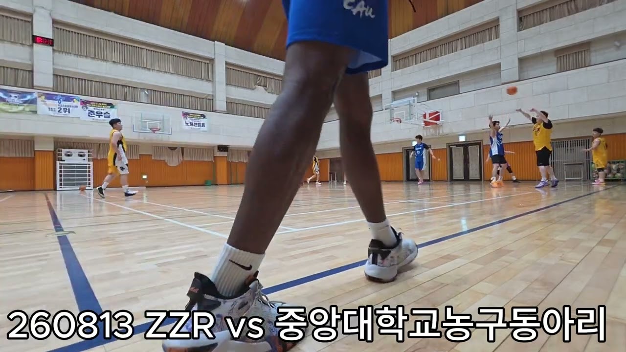 260813 ZZR vs 중앙대농구동아리 교류전 하이라이트