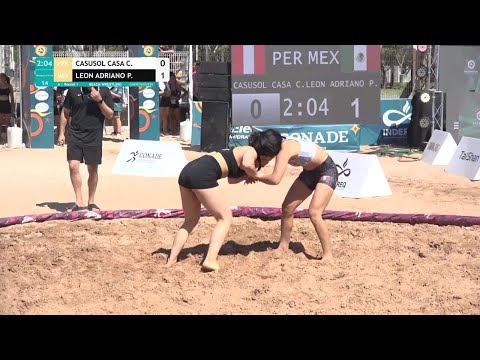 Cindell Hilary CASUSOL CASAS (PER) vs. Paula Belen LEON ADRIANO (MEX) | 2025 Senior BW Pan-American
