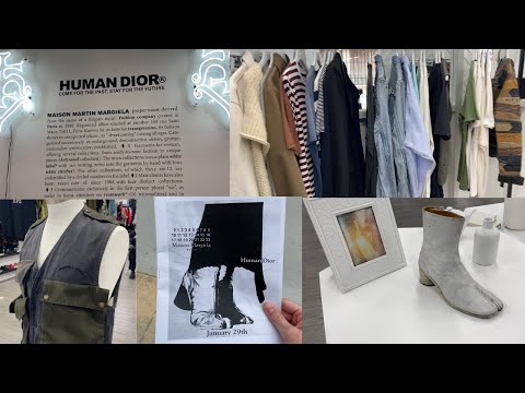 Going to an Archive Margiela Exhibit + Haider Ackermann Pickups