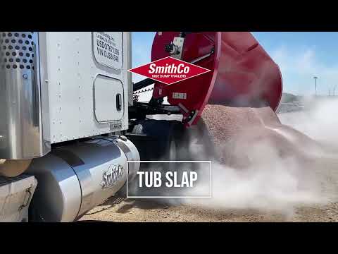 How to Stockpile with a Side Dump Trailer