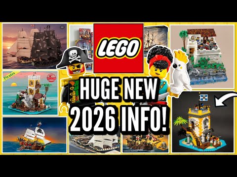 SO MUCH NEWS! Privateer Frigate Fortuna, Legendary Pirate Ship, MOCs & MORE! 