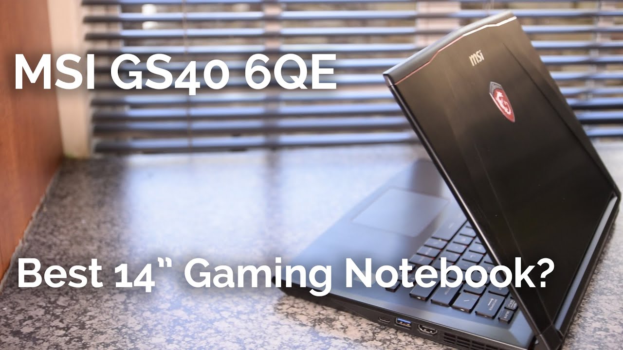 Ноутбук MSI GS40 6QE-234RU