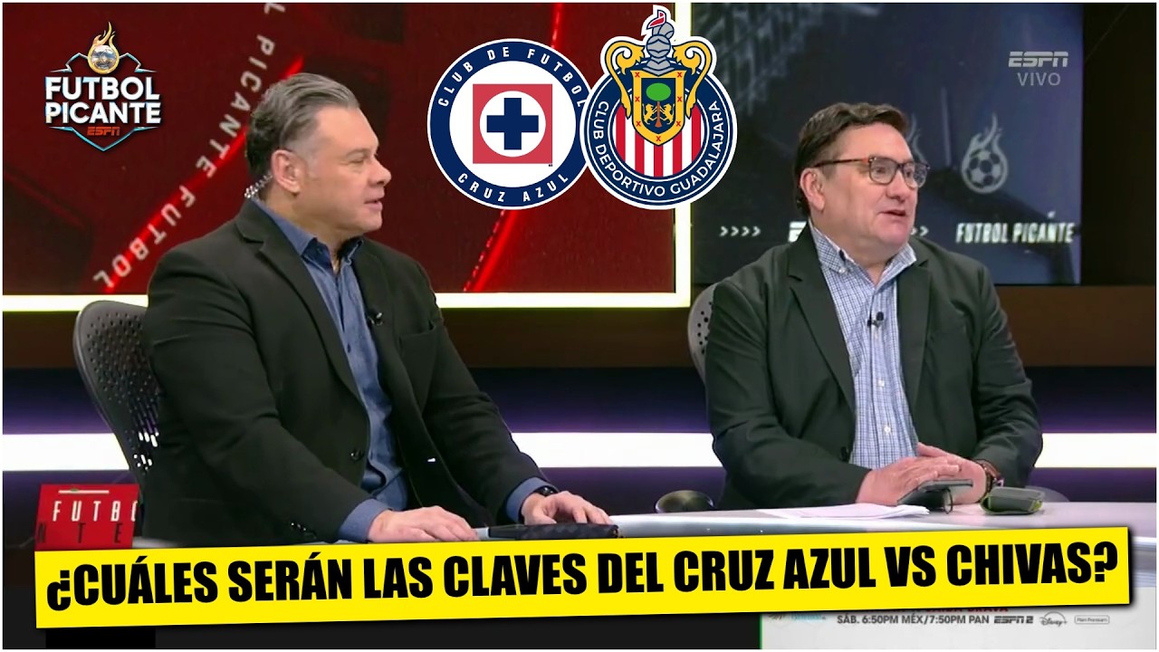 CRUZ AZUL vs CHIVAS. Así ALINEARÍAN los equipos para el duelo de Semis de Liguilla | Futbol Picante