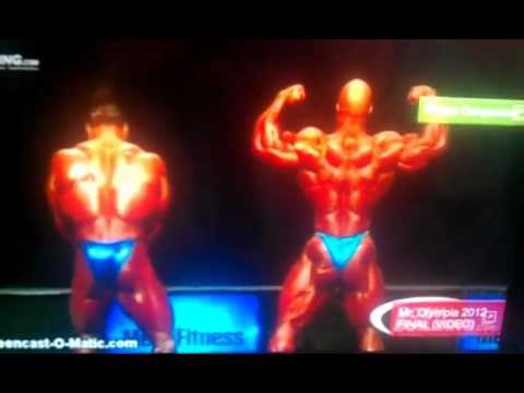 Kai Greene Fake Punch on Phil Heath