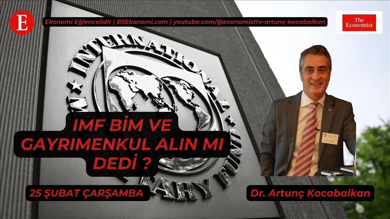 IMF BİM VE EV ALIN MI DEDİ ?
