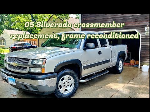 Chevy Silverado crossmember replacement
