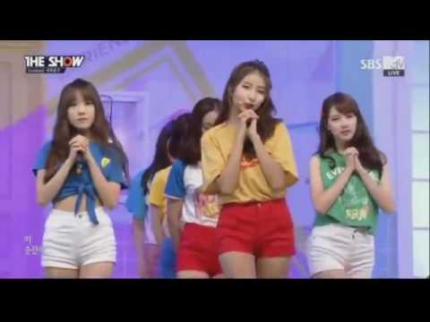 160712 GFRIEND (여자친구) Naviller @ The Show Comeback Stage