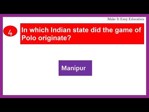 SPORTS QUIZ || TEST 2 || SPORTS GENERAL KNOWLEDGE