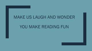 Dr Suess we love you