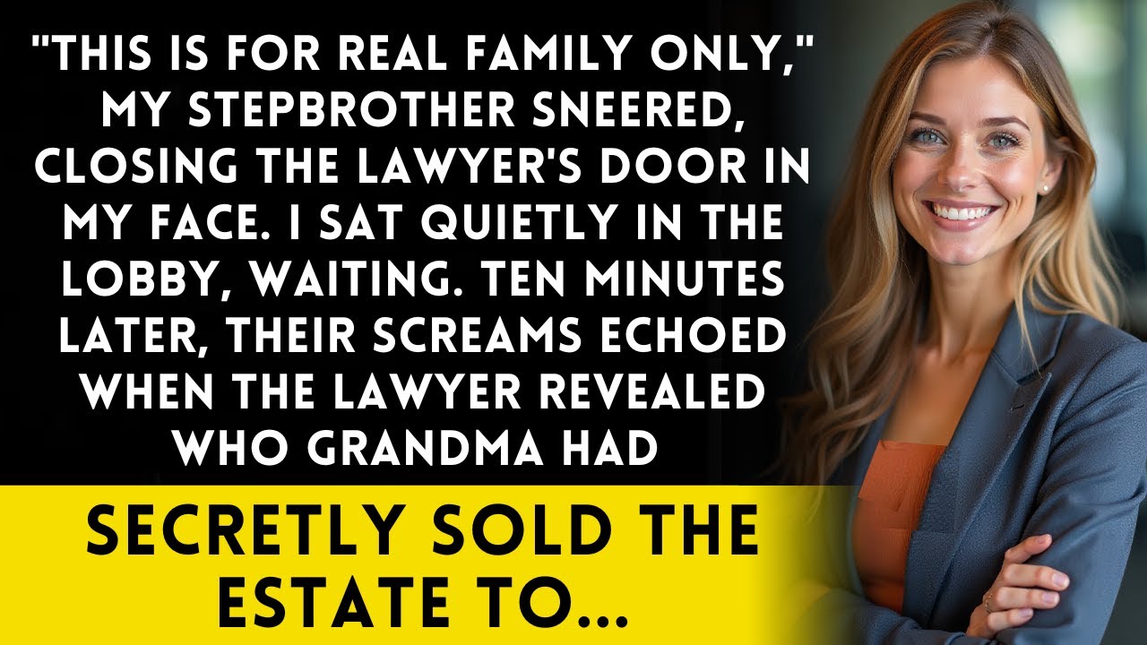 They Kicked Me Out Of The Inheritance Meeting—Not Knowing I Already Owned The Estate