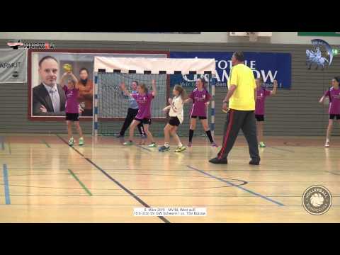 15:6 (8:6) SV GW Schwerin I vs. TSV Bützow - 8.3.2015