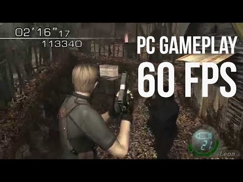 Resident Evil 4 (PC HD 60fps) - Mercenaries Game-play // Walk-through - Leon S Kennedy