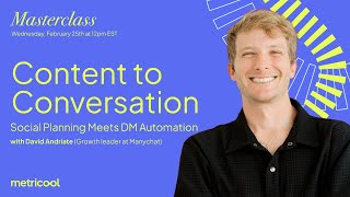 The Content to Conversation Funnel: Social Planning Meets DM Automation with Manychat