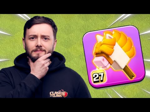 TESTEI O NOVO CAVALO DE PAU DO REI BÁRBARO !