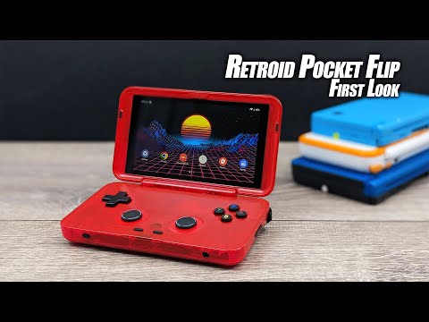 Retroid Pocket Flip First Look! Hands On With The Best Clamshell Retro Handheld!