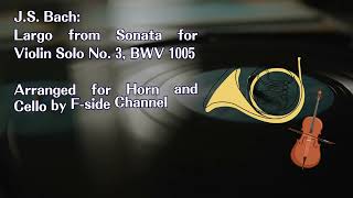 Download lagu J.S. Bach: Largo from Sonata for Violin Solo No. 3, BWV 1005 [For Horn and Cello by F-side Channel] mp3