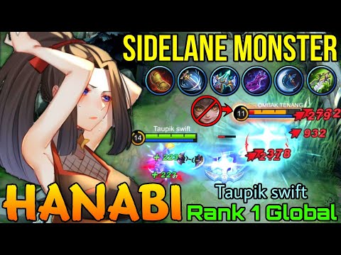 Sidelaner Hanabi Late Game Monster! - Top 1 Global Hanabi by Taupik swift - Mobile Legends