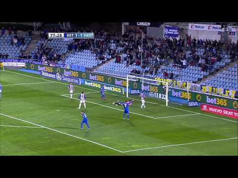 La Liga | Gol de Lafita (2-1) en el Getafe Cf - Real Valladolid  | 18-11-2012 | J12