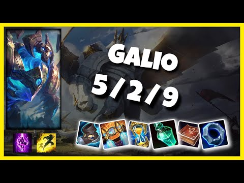 Galio vs Vladimir OCE Challenger TOP (5/2/9) - v11.2