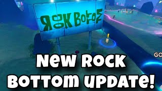 NEW ROCK BOTTOM UPDATE! | SpongeBob Simulator (Roblox)